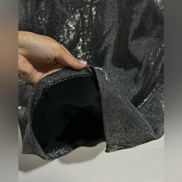 H&M Sequined Mini Dress Size 2 - Picture 3 of 14